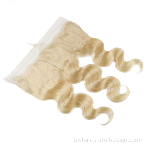Wholesale 613 Blonde Brazilian Natural Wave 100% Real human Hair Hair Unprocessed Body Wave Brazilian Real Hair Extension Offer